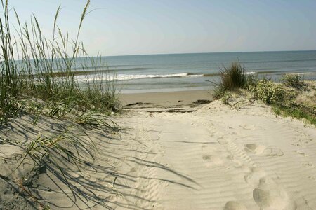 Beautiful entrance ocean