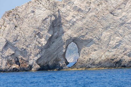 Formation hole cliff photo