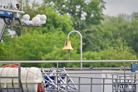 Bell brass cruise ship