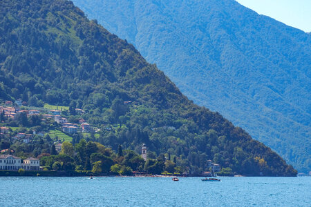 Landscapes Around Famous Lake Como in Northern Italy photo