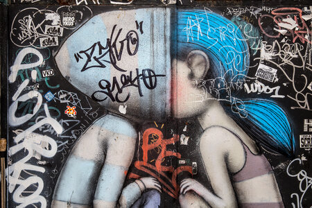 Graffiti Paris photo