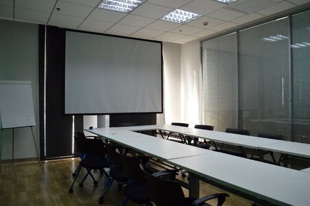 Conference room train classroom photo