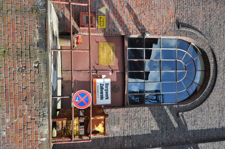 Dead mine building Zeche Zollverein photo