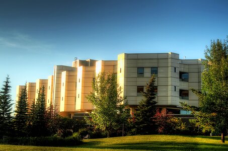 Medical center building architecture