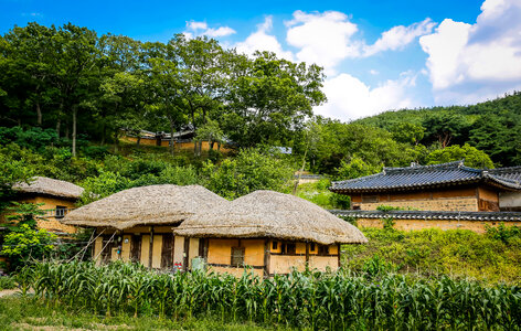 Rural Village in South Korea photo