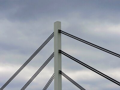 Suspension Bridge steel cable