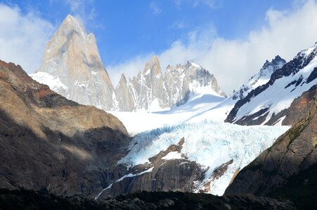 Glaciers sol snow photo