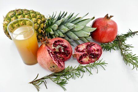 Fruit Juice pomegranate fruit photo