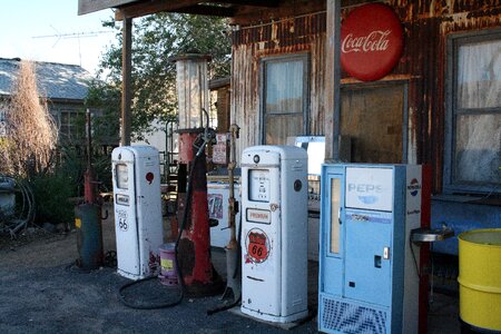 Arizona route66 petrol stations