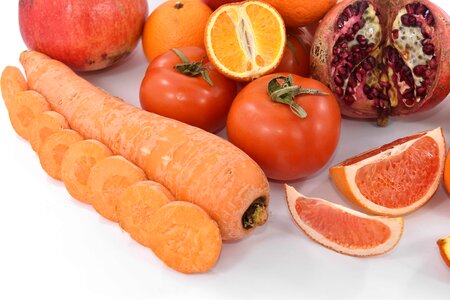 Antioxidant carrot fresh