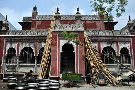 Building in Dhaka, Bangladesh photo