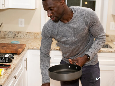 Man cooking in photo