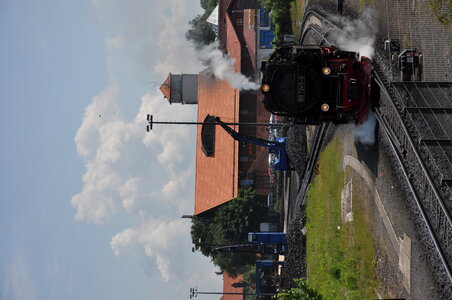 German steam engine No.7 photo