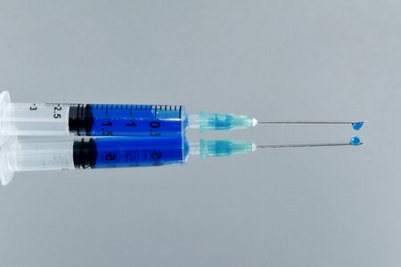 Cure medication needle photo