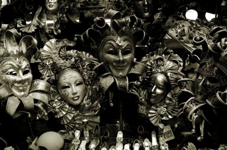 Masks party costume