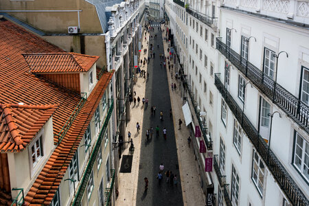 Streets of Lisbon, Portugal photo
