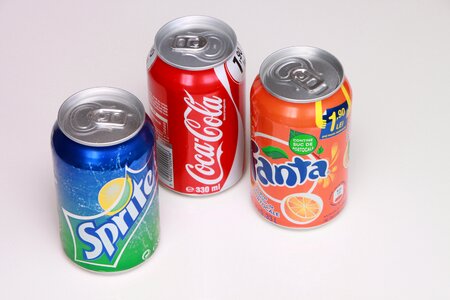 Cola drink fanta photo