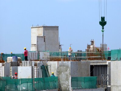 Building construction helmet architecture photo