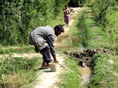 Assistance crop irrigation