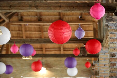Chinese lantern roof photo
