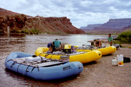 Water sport landscape photo