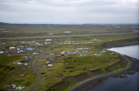 Village of Cold Bay at Izembek National Wildlife Refuge photo