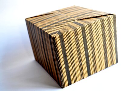 Box brown container