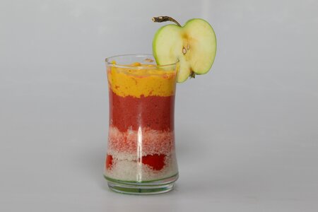 Fruit drink smoothie photo