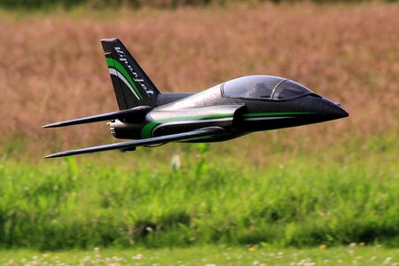 Impellerjet model flight remotely controlled