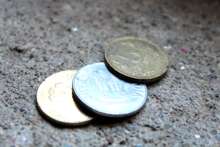 Indian Coins Currency photo