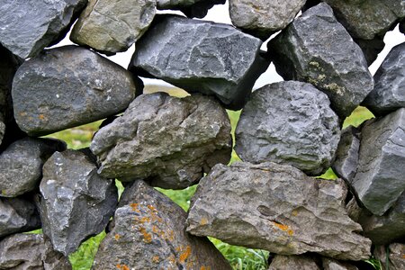 Irish nature dry stone photo