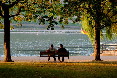 Togetherness for two human photo