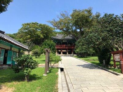 Chongryongsa in Tongyeong South Korea photo