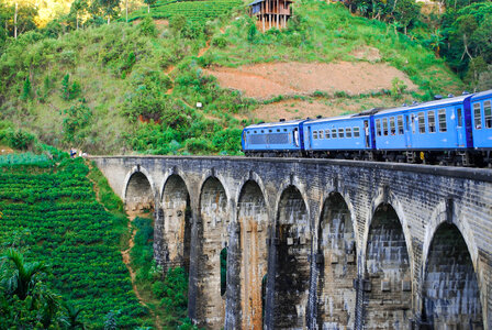 Train on a Bridge
