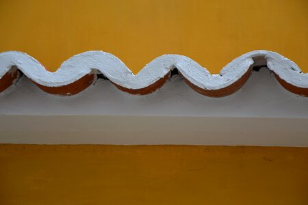 Roof edge border frame