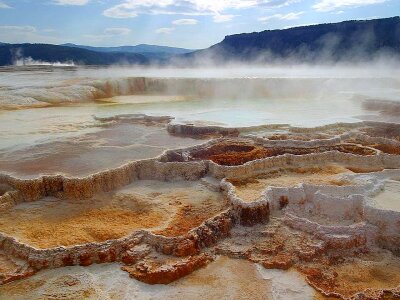 Feather hot spring 