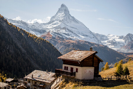 Dramatic Matterhorn Mountain View photo