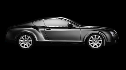 Automobile black and white car photo