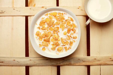 Breakfast Cereal and Milk photo