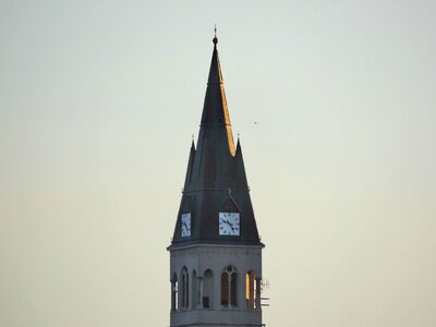 Cathedral catholic church tower