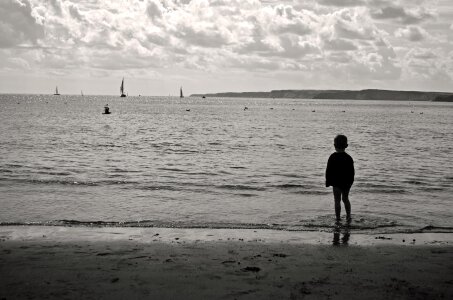 Young water sea
