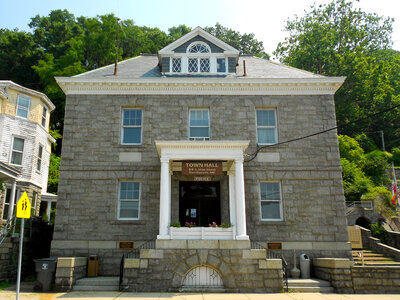 Town Hall in Port Deposit, Maryland