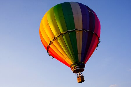 Hot-air ballooning sky travel photo