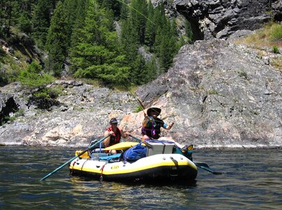 Trout middle fork salmon river oar photo