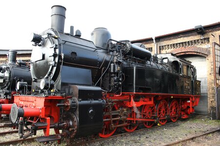 Railway locomotive steam railway photo