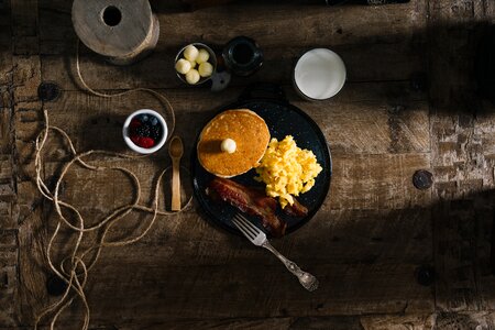 Bacon & Scrambled Egg Breakfast photo