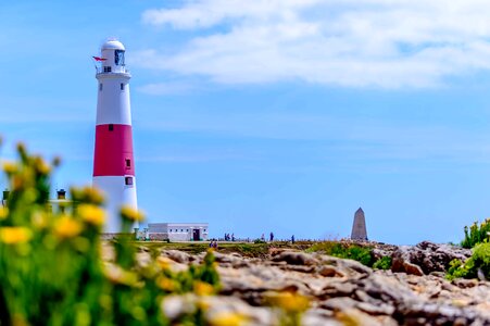 Coast landscape lighthouse photo