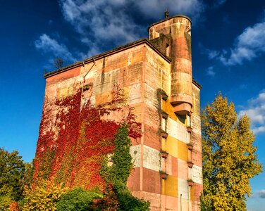 Ancient architecture brick photo