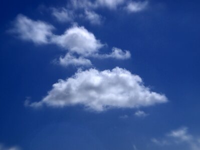 Summer weather fair weather clouds