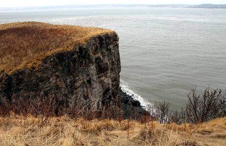 Cape Split Landscape in Nova Scotia, Canada photo